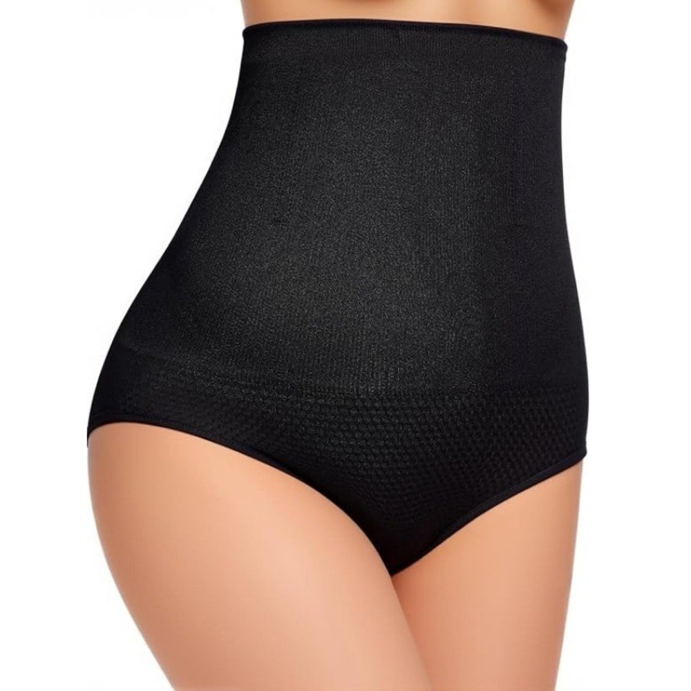 DODOGOGO Women's Black Tummy Control Shapewear Slim Briefs NWT Size L